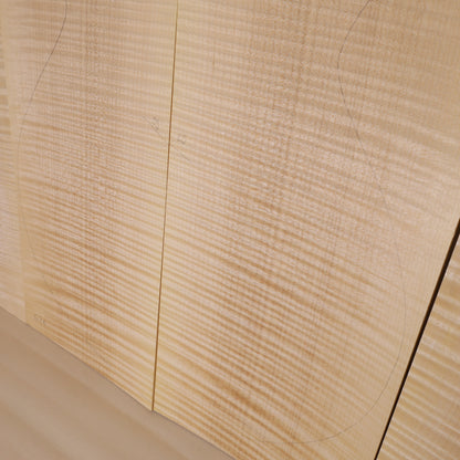 Maple Set (Back/Sides) for Steel String Guitar AAA (no. 631)