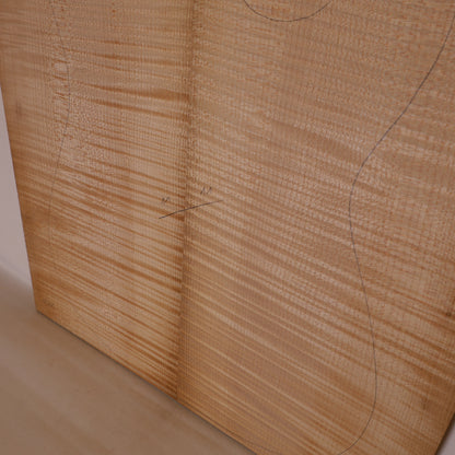 Thermo Maple Carved Top 2-piece for Electric Guitar I (no. 888)
