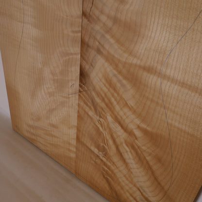 Thermo Maple Carved Top 2-piece for Electric Guitar II (no. 893)