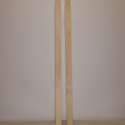 2er Packung - Ahorn Hälse 700x80x27 mm A - mit Knospen (Nr. 997)