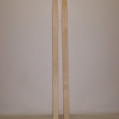 Pack of 2 Maple Necks 700x80x27 mm A - with buds (no. 997)
