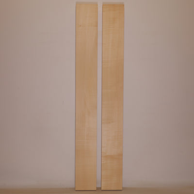 2er Packung - Ahorn Hälse 700x80x27 mm A - mit Knospen (Nr. 998)