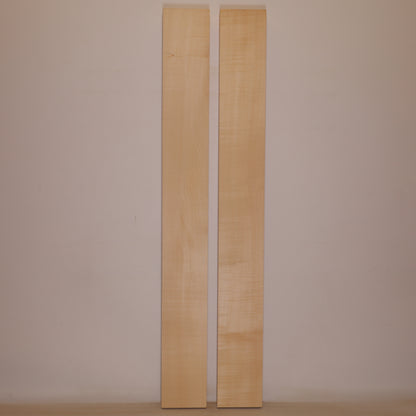 Pack of 2 Maple Necks 700x80x27 mm A - with buds (no. 998)