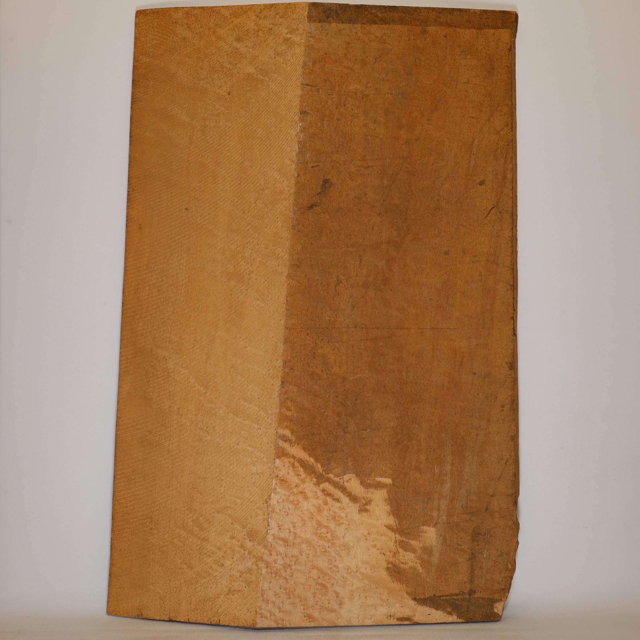 Bird's Eye Maple Back for Cello or Viola da Gamba old (no. A001)