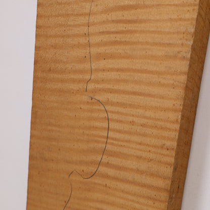 Maple Back for Violin old (no. A009)