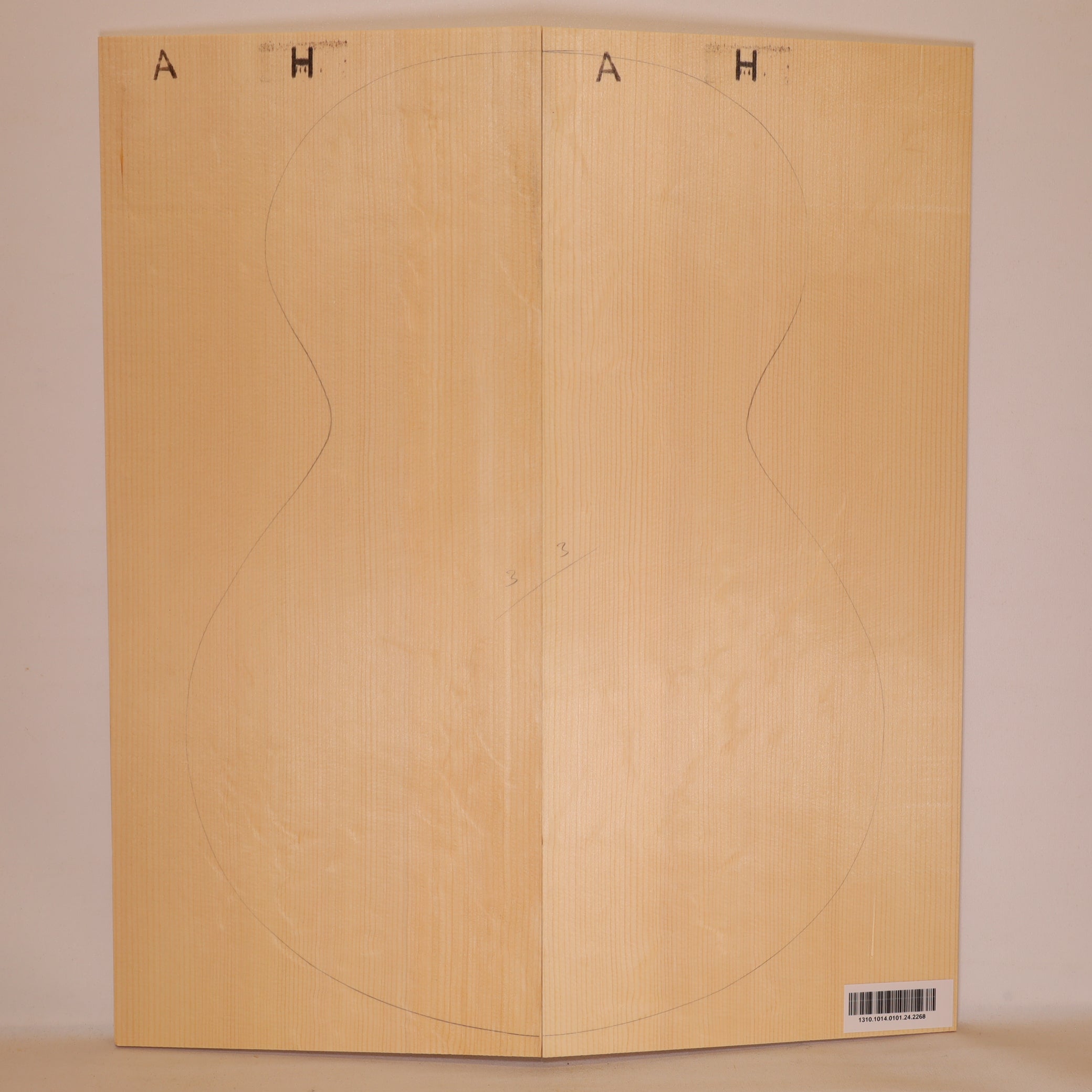 Spruce Top for Archtop Guitar A (no. 2268)