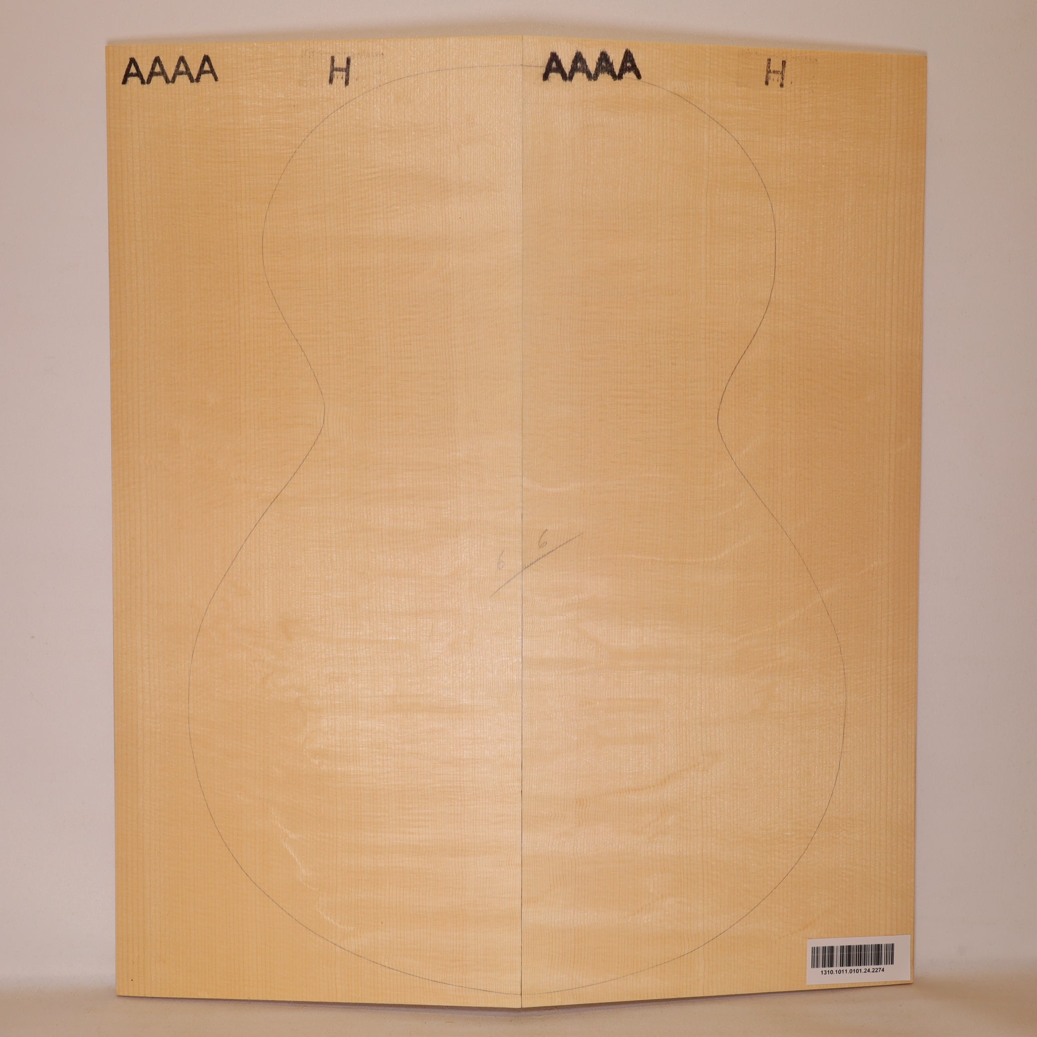 Spruce Top for Archtop Guitar AAAA (no. 2274)