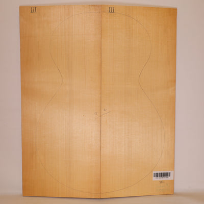 Thermo Spruce Top for Archtop Guitar III (no. 2263)
