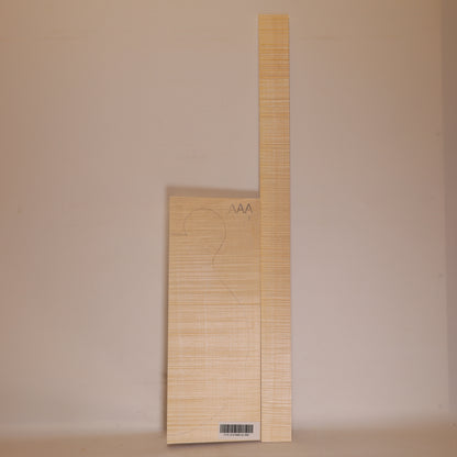 Maple Set (Back/Sides) for Mandolin Archtop AAA (no. 1892)