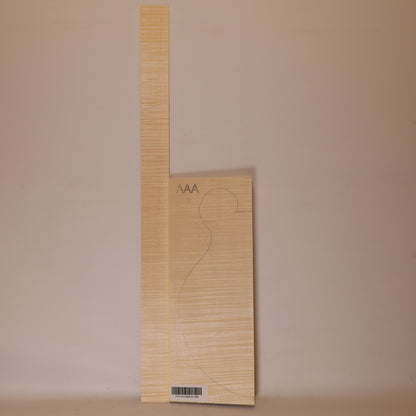 Maple Set (Back/Sides) for Mandolin Archtop AAA (no. 1896)