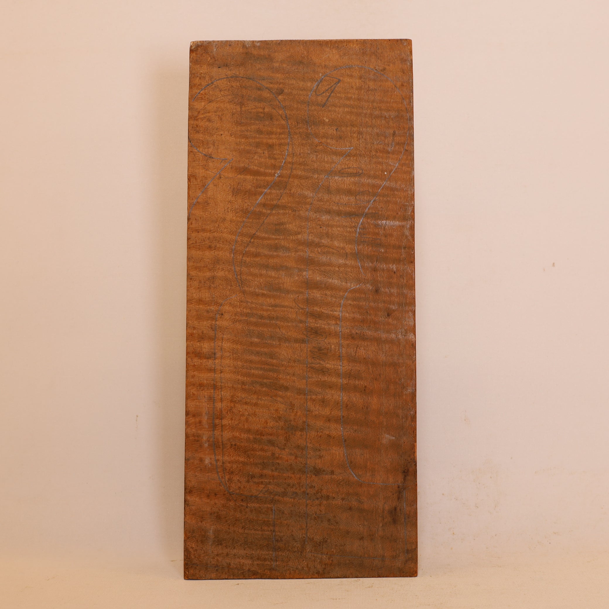 Ahorn Hals für Violine von 1966 (Nr. 1819)