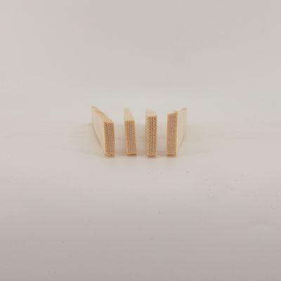 Fichte Bassbalken für Violine, gespalten, 1. Qualität