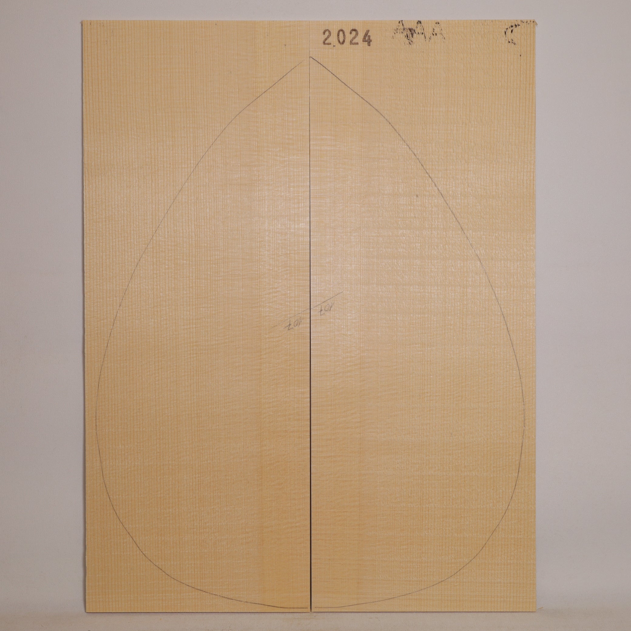 Spruce Top for Bouzouki AAA (no. 954)