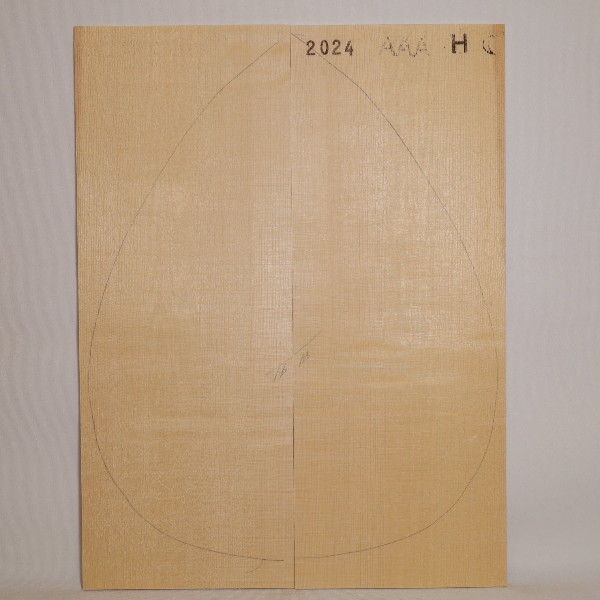 Spruce Top for Bouzouki AAA (no. 958)