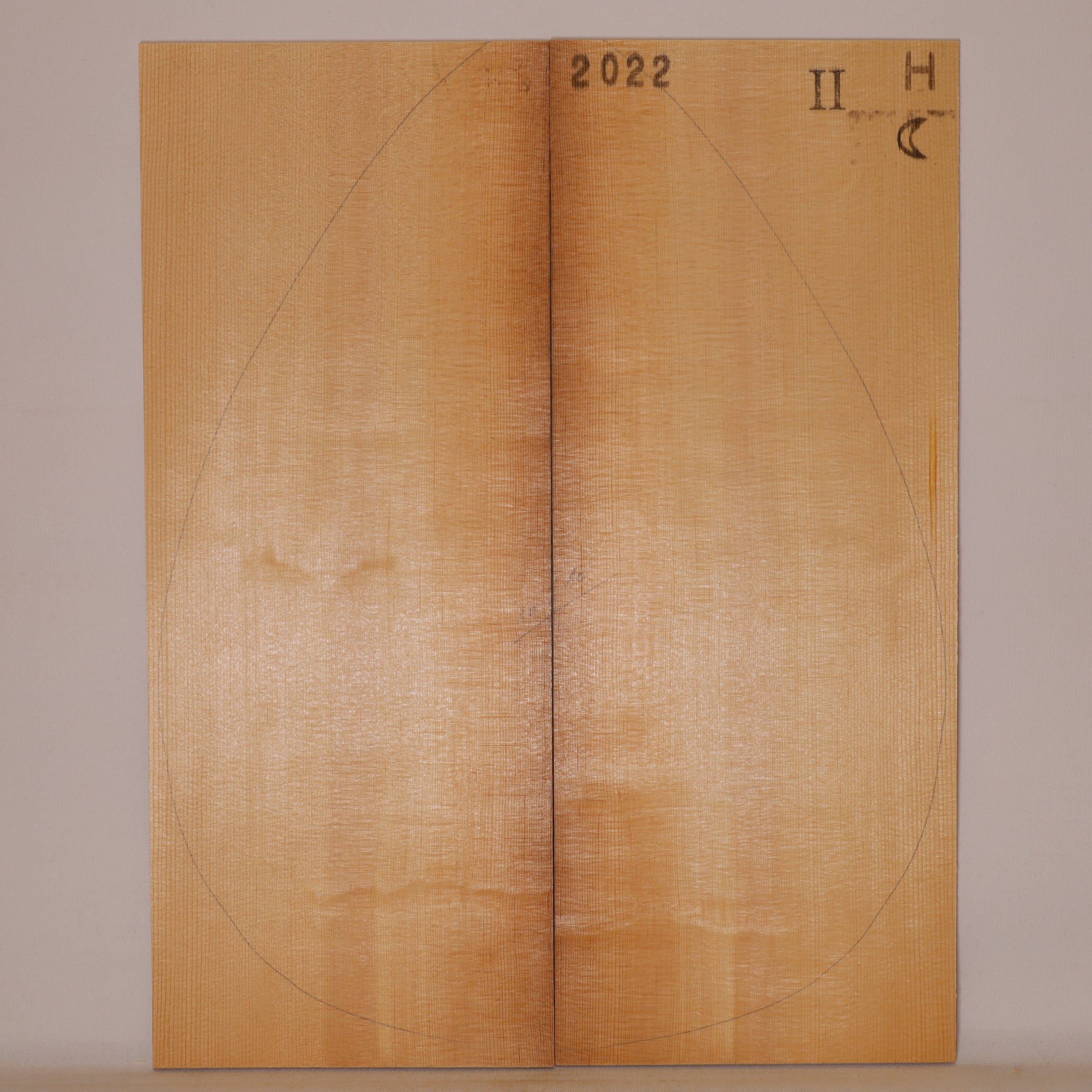 Thermo Spruce Top for Bouzouki II (no. 986)