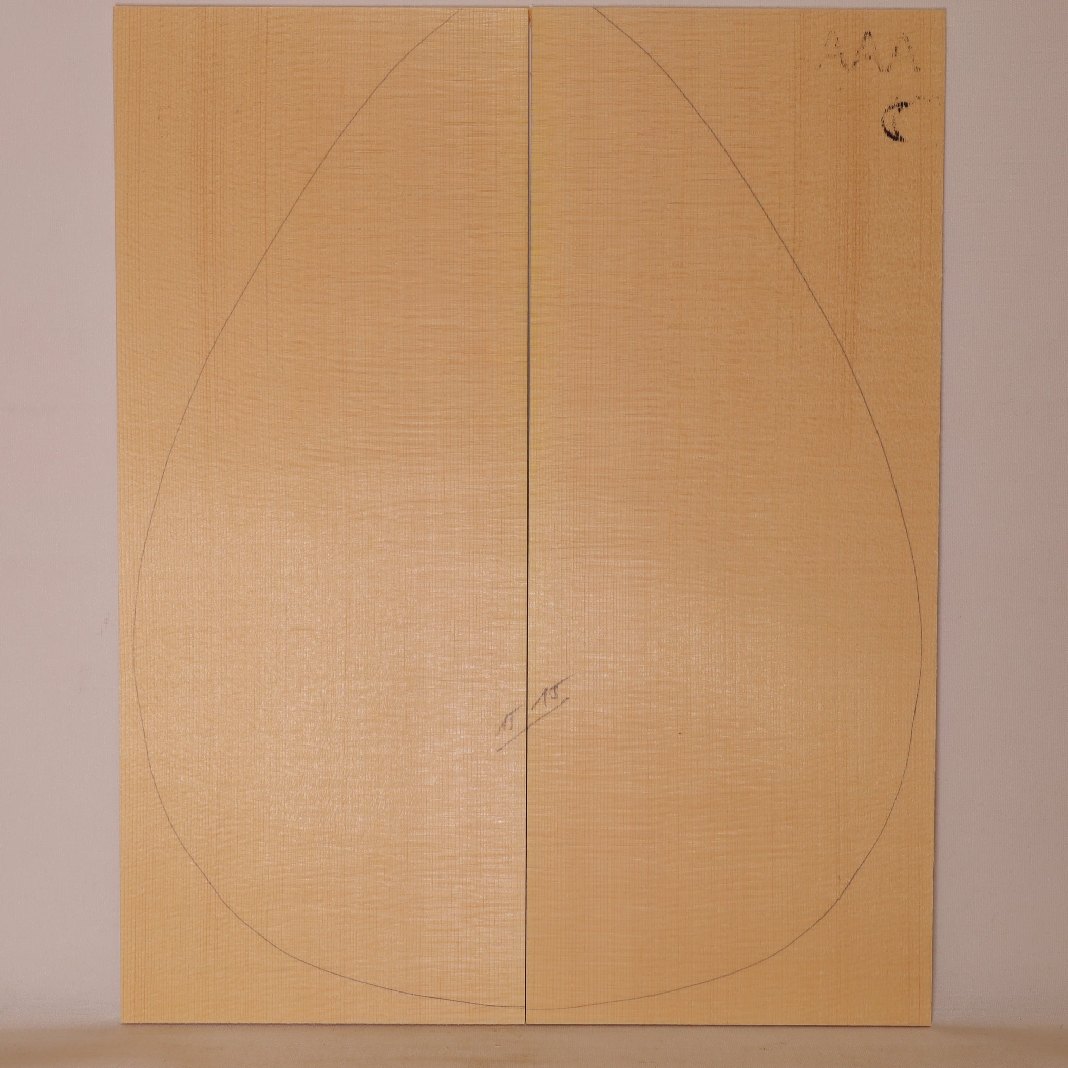 Spruce Top for Bouzouki AAA (no. 1400)