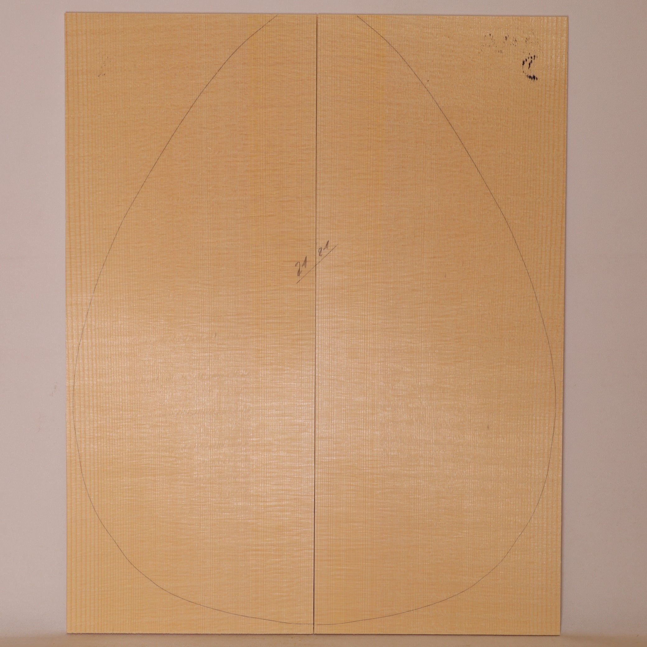 Spruce Top for Bouzouki AAA (no. 1403)