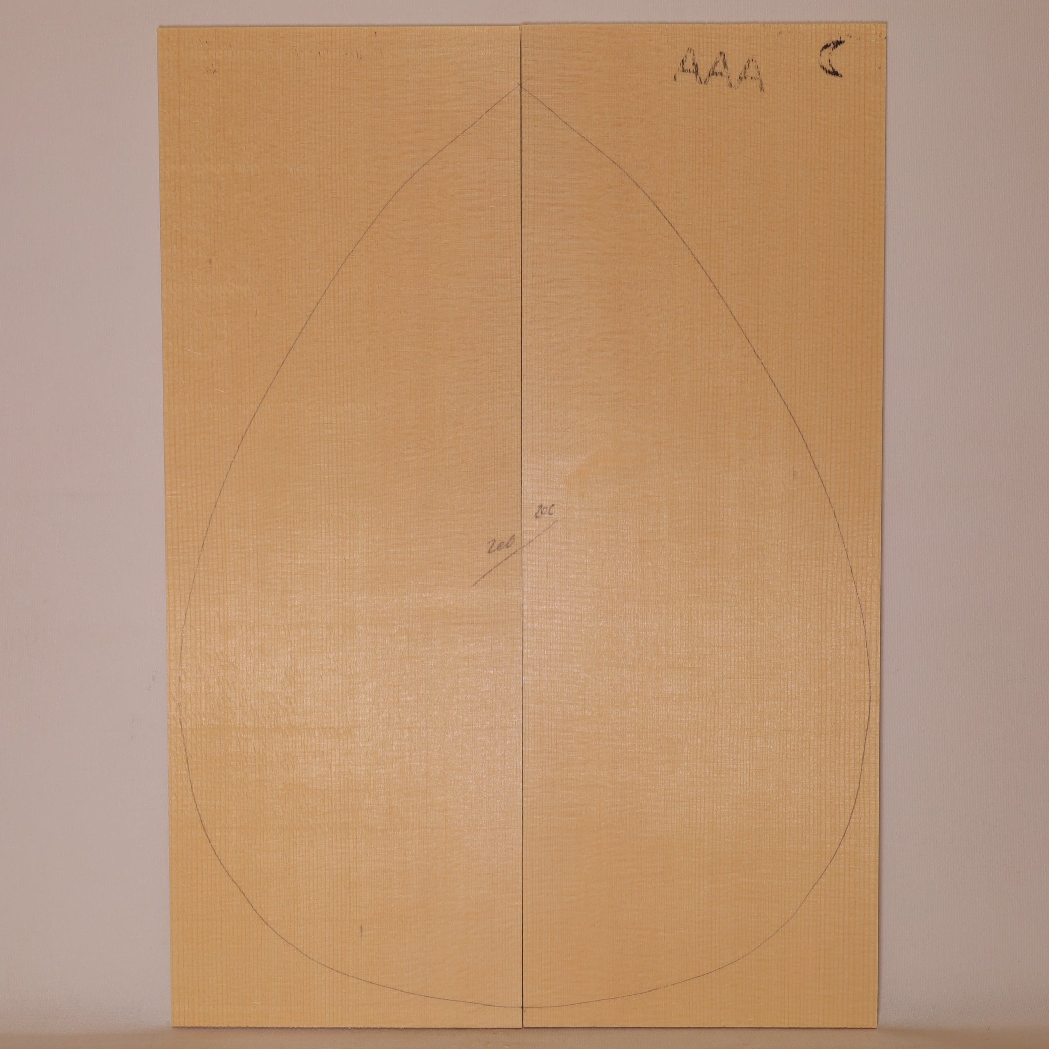 Spruce Top for Bouzouki AAA (no. 1406)