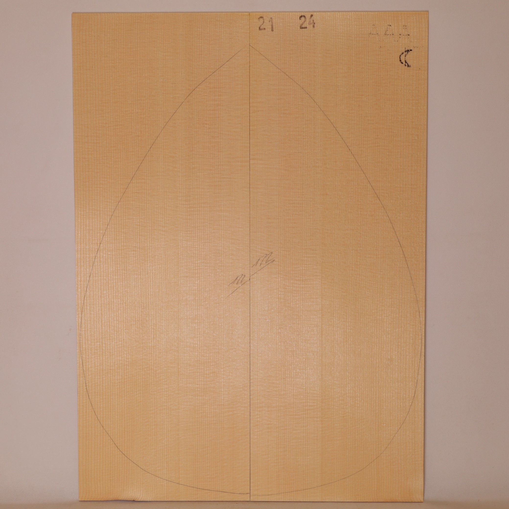 Spruce Top for Bouzouki AAA (no. 1410)