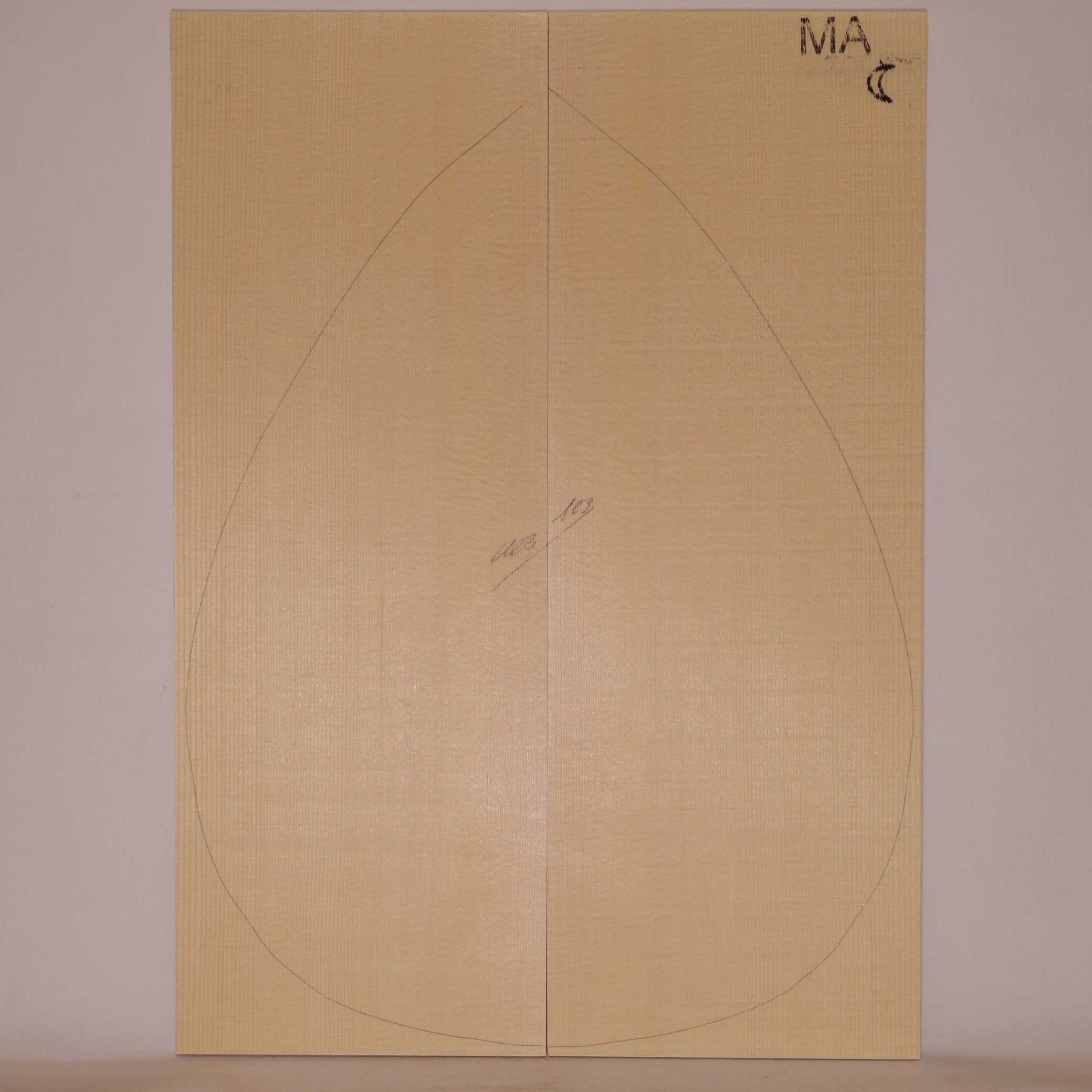 Spruce Top for Bouzouki MA (no. 1413)