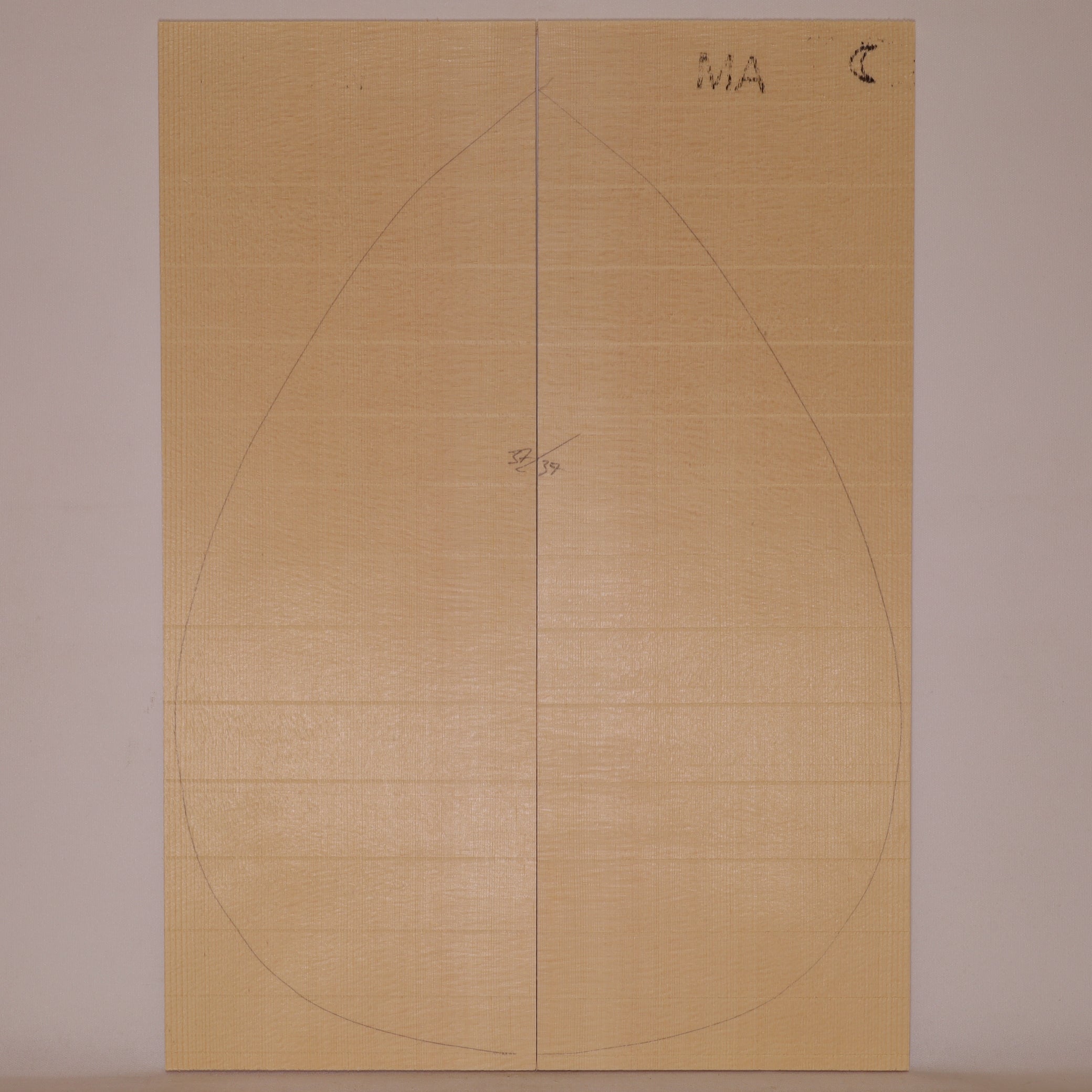 Spruce Top for Bouzouki MA (no. 1415)
