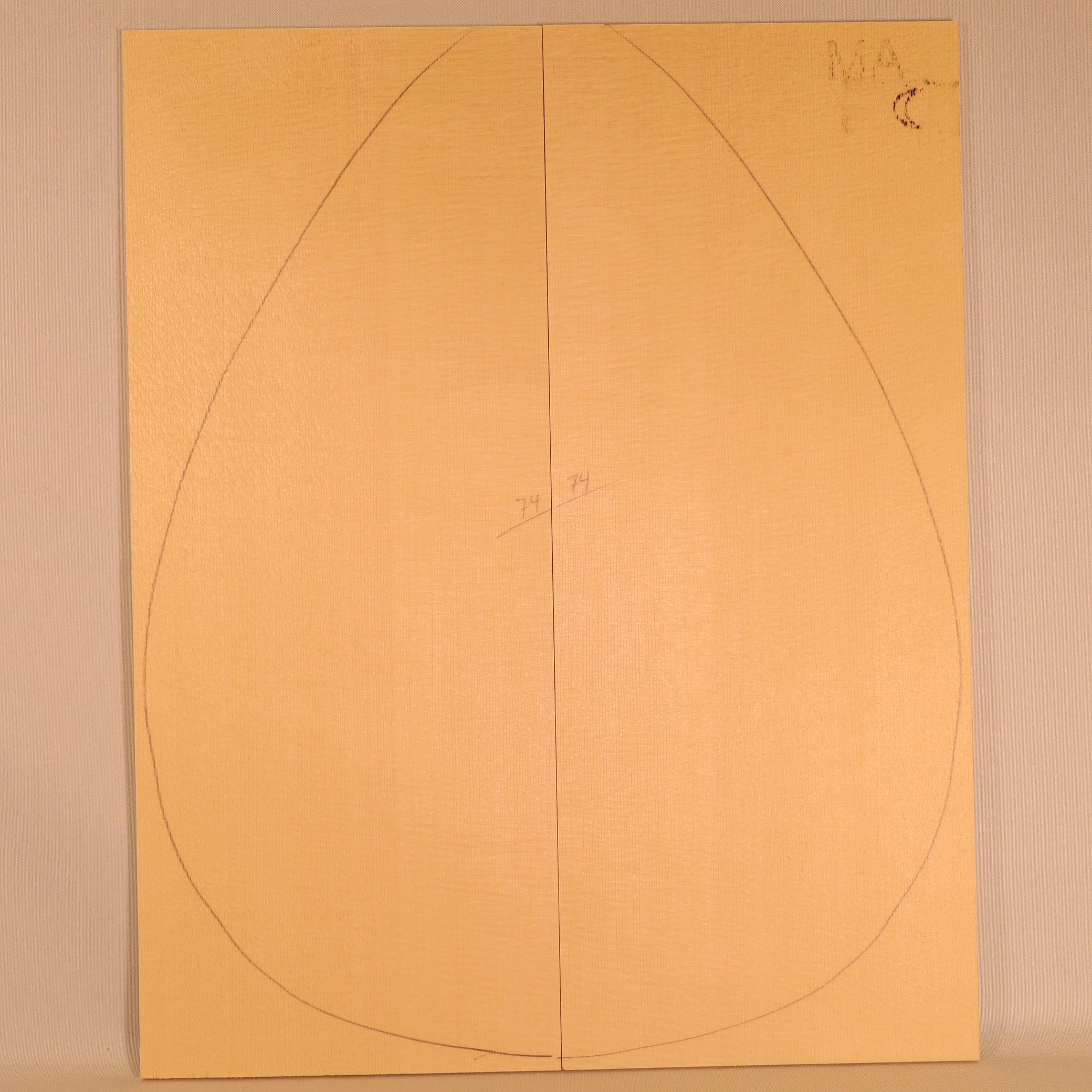 Spruce Top for Bouzouki MA (no. 2279)
