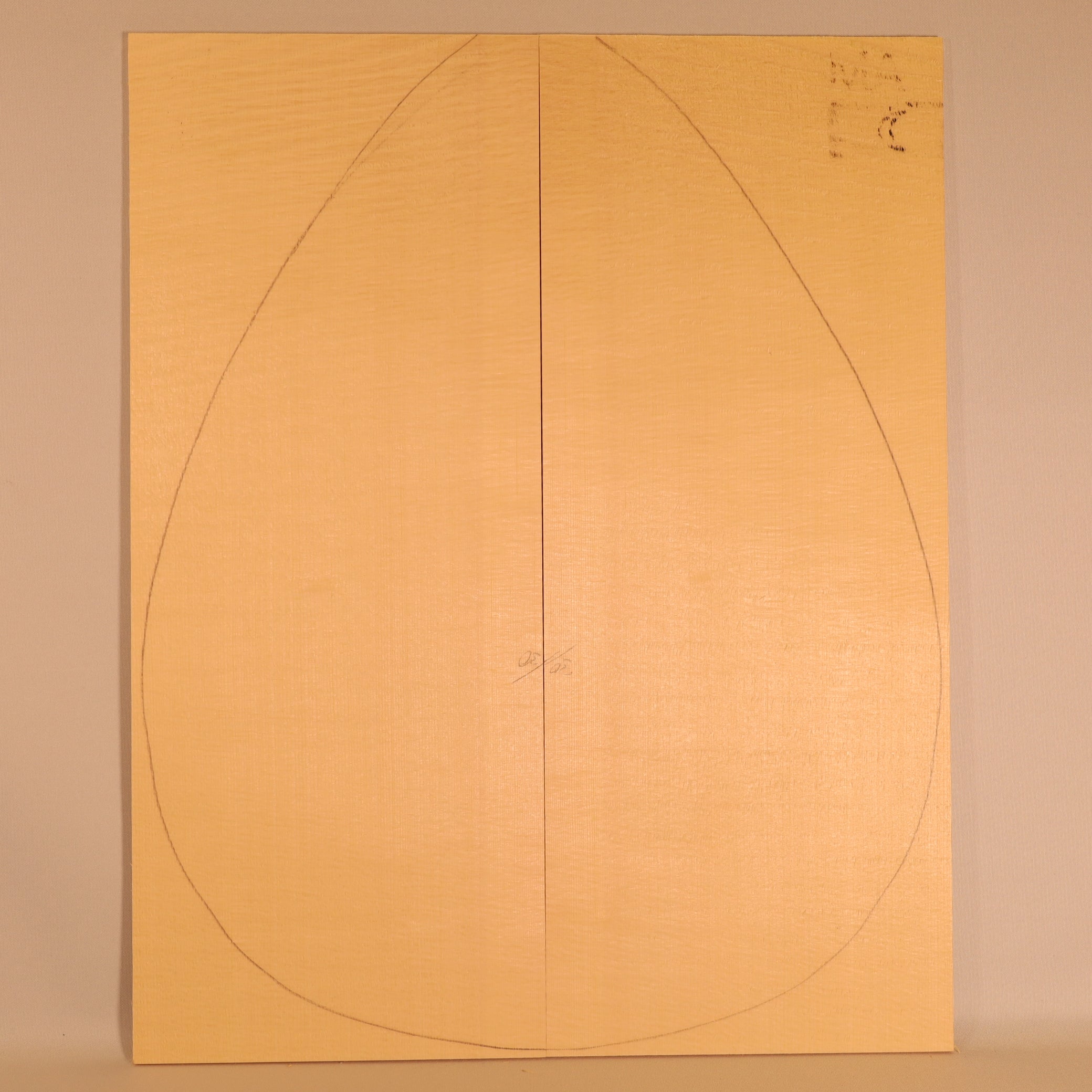 Spruce Top for Bouzouki MA (no. 2285)