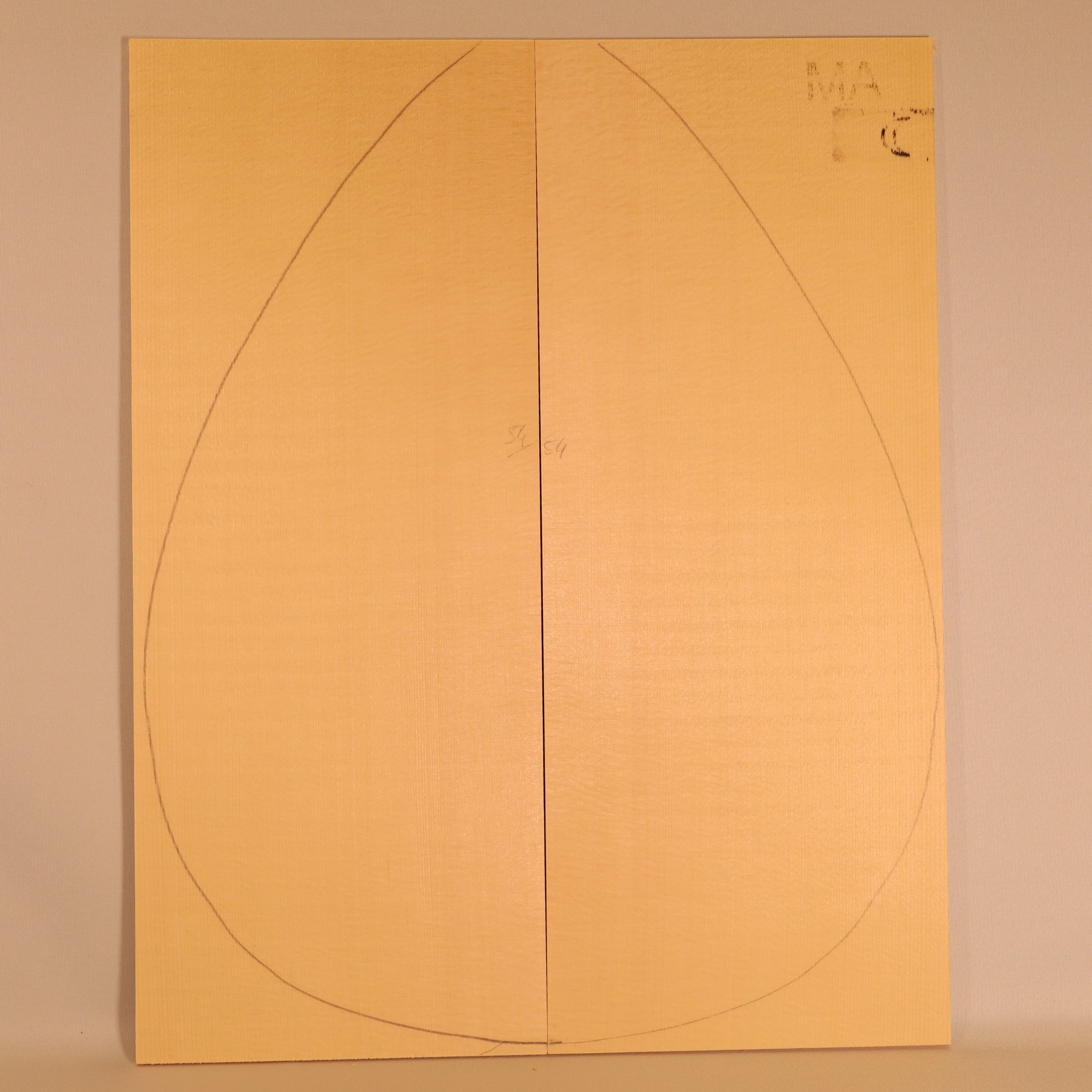 Spruce Top for Bouzouki MA (no. 2286)