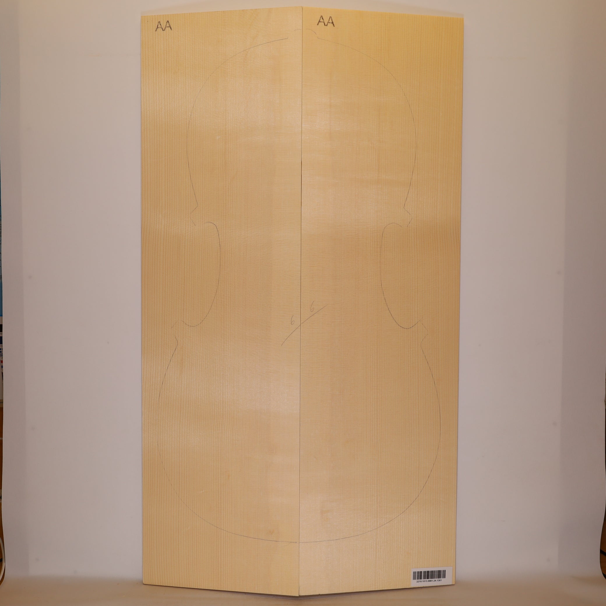 Spruce Top for Cello AA (no. 1361)