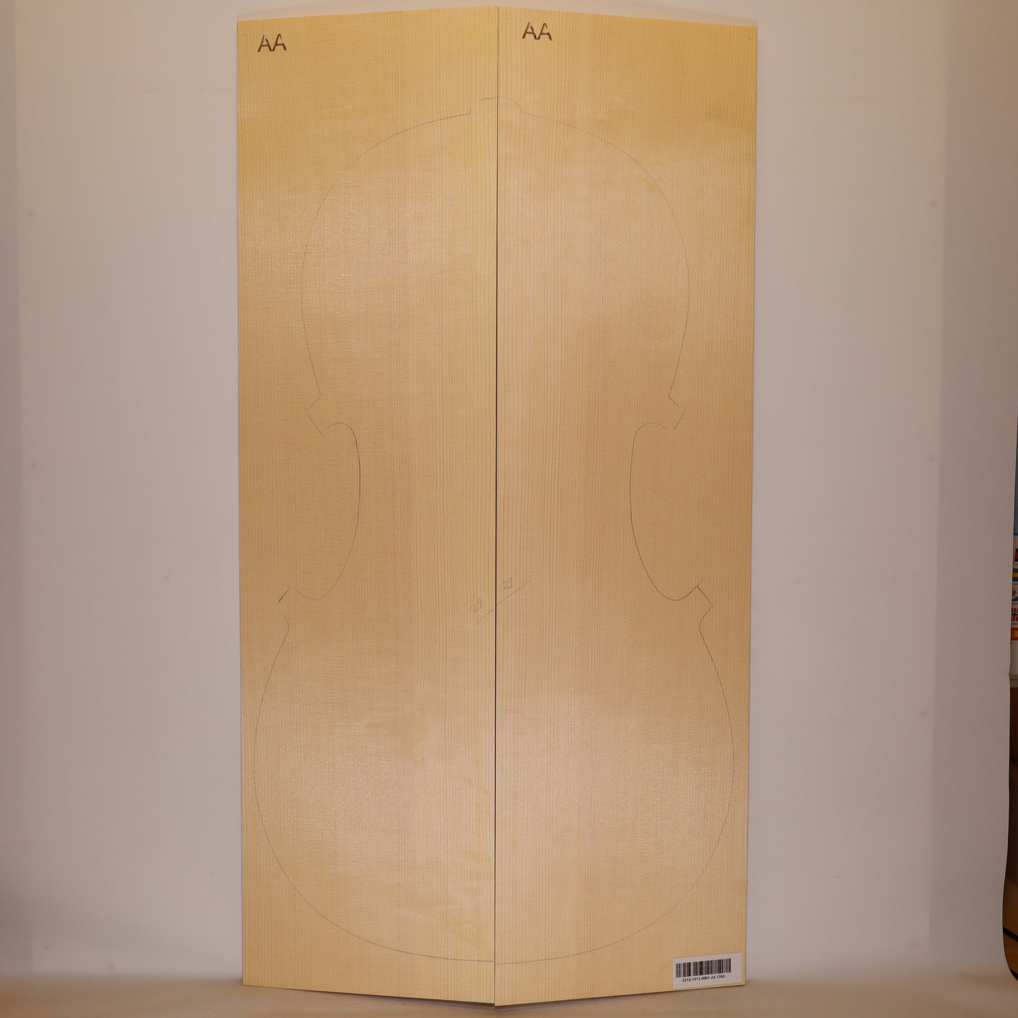Spruce Top for Cello AA (no. 1363)