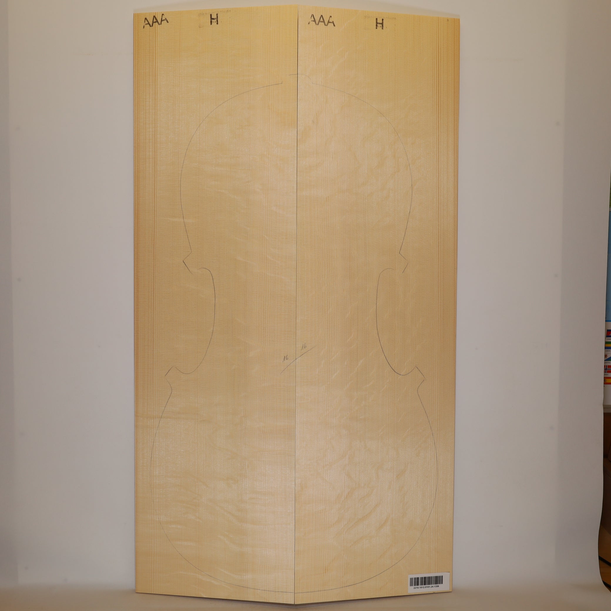 Spruce Top for Cello AAA (no. 1356)
