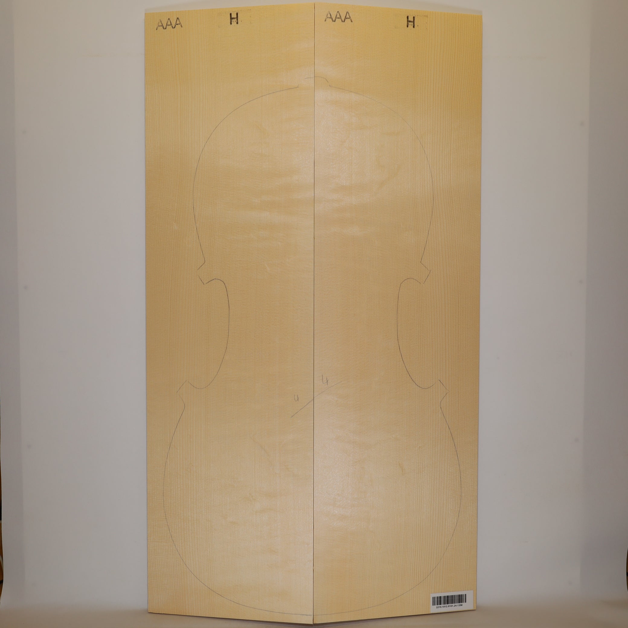 Spruce Top for Cello AAA (no. 1358)