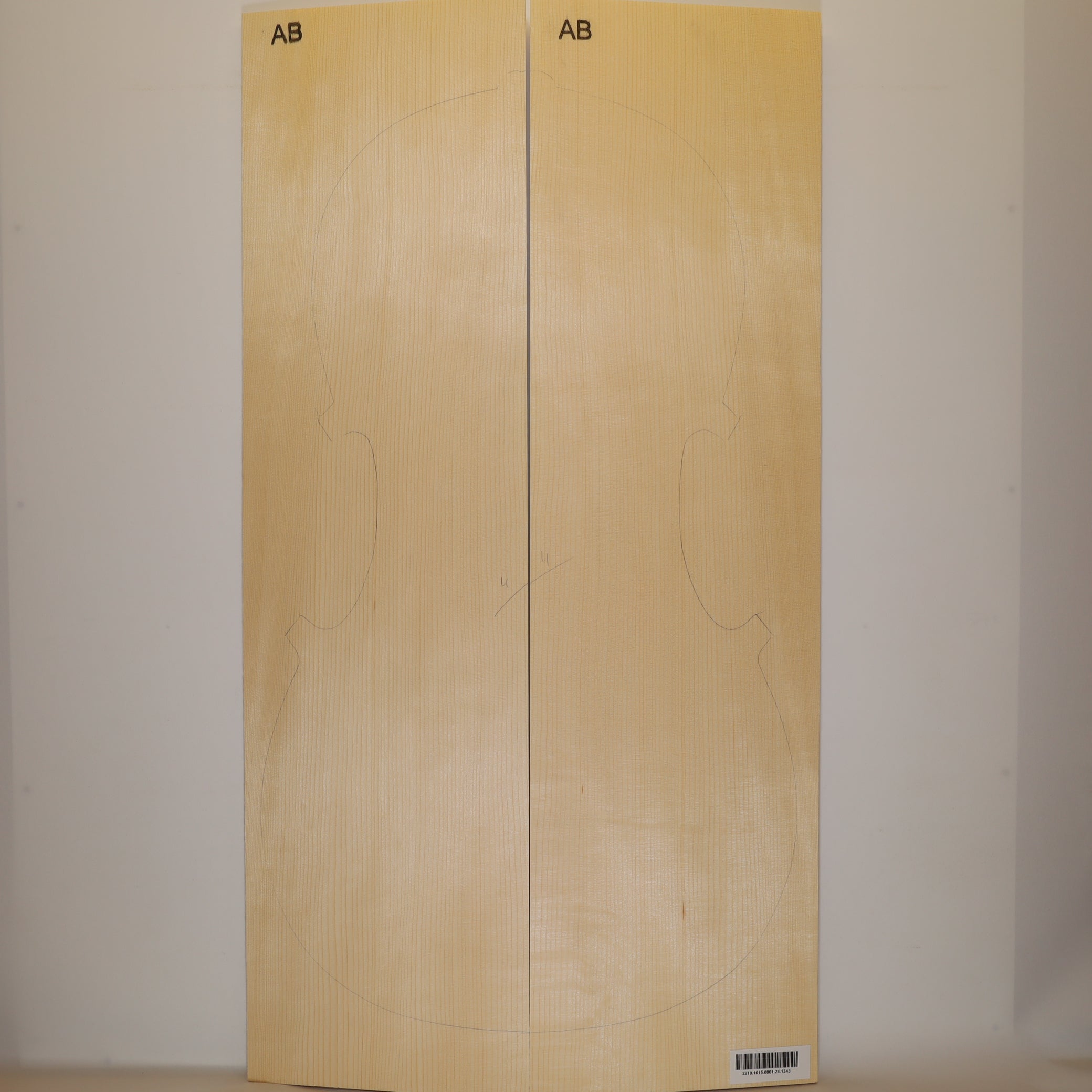 Spruce Top for Cello AB (no. 1343)