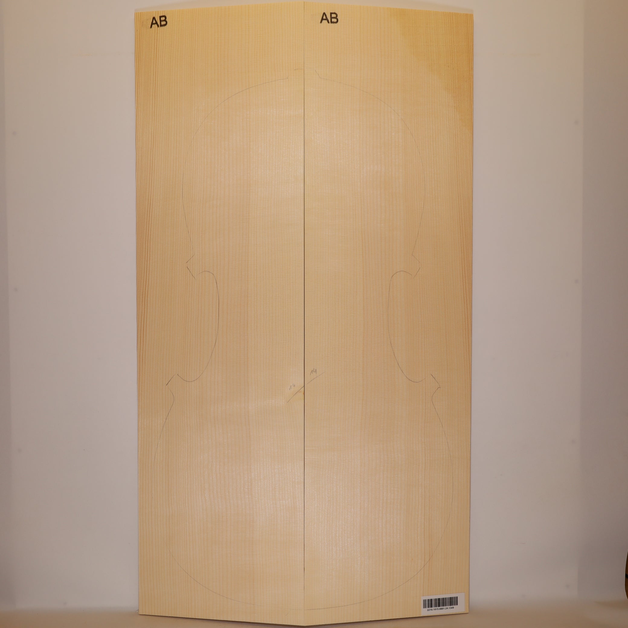 Spruce Top for Cello AB (no. 1349)