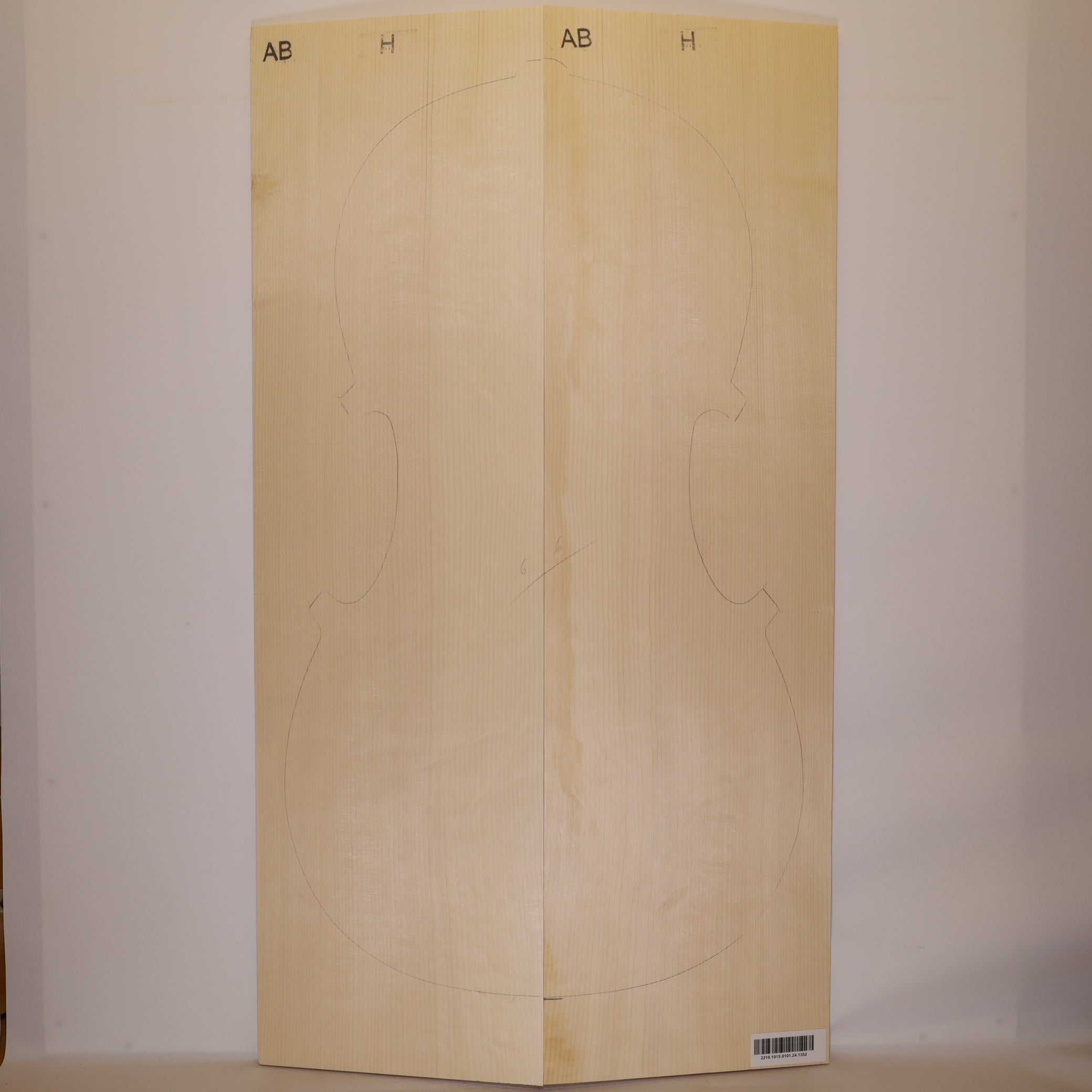 Spruce Top for Cello AB (no. 1352)