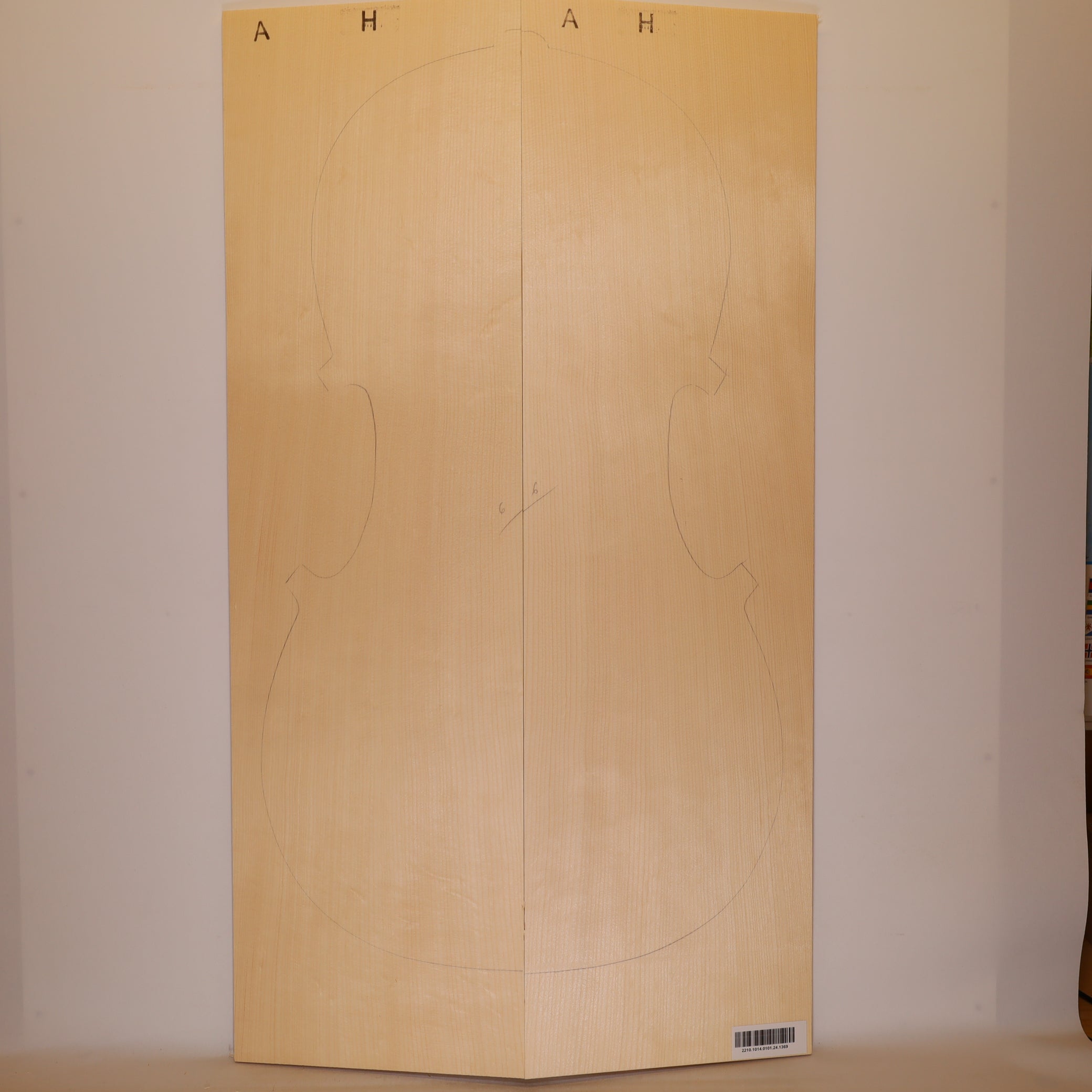 Spruce Top for Cello A (no. 1369)