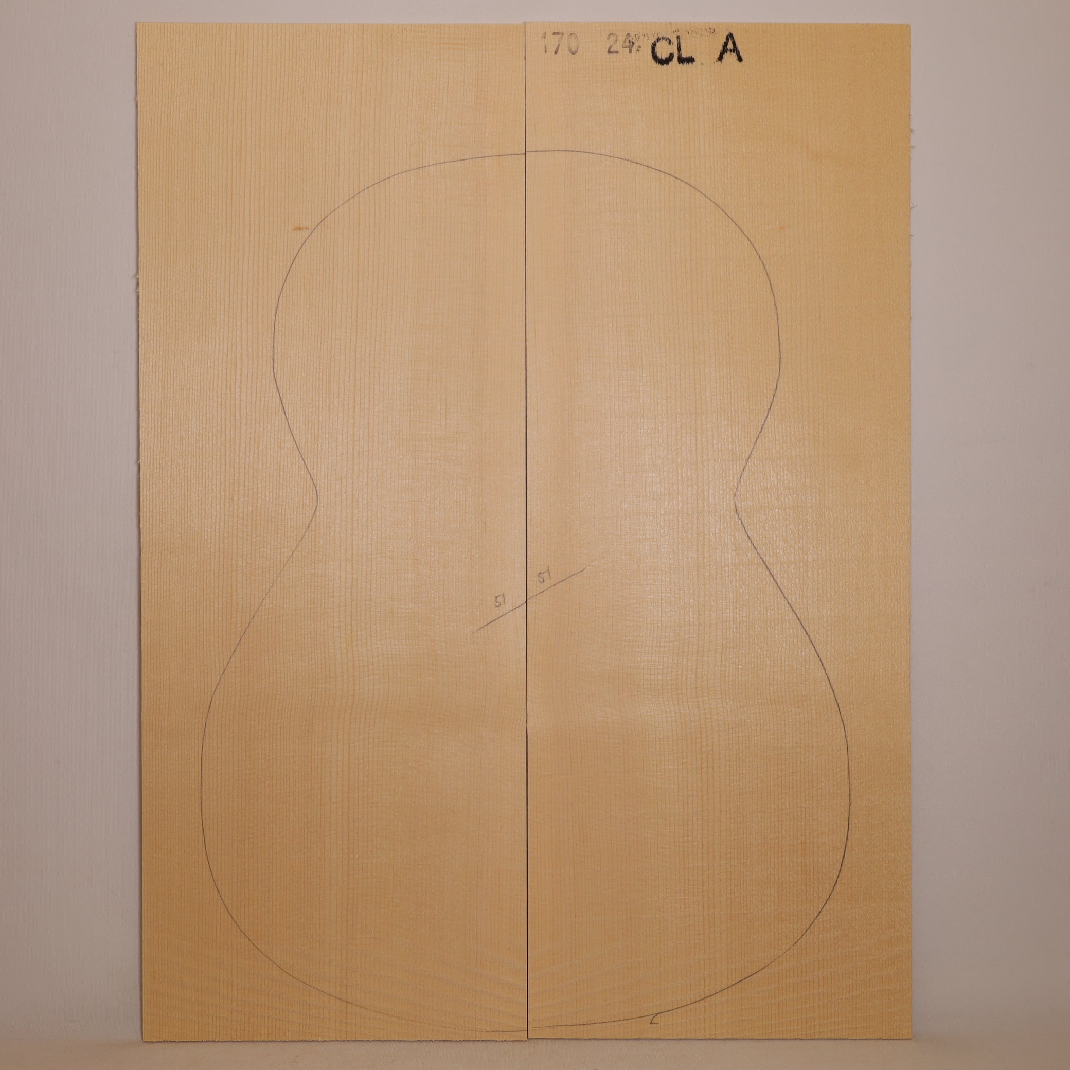 Spruce Top for Classical Guitar A (no. 1013)