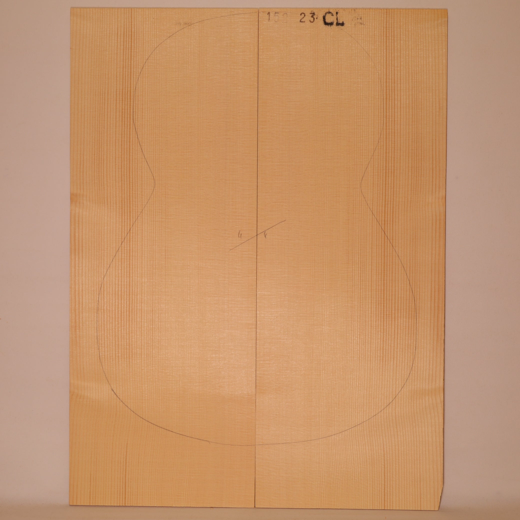 Fichtendecke für klassische Gitarre A (Nr. 2218)