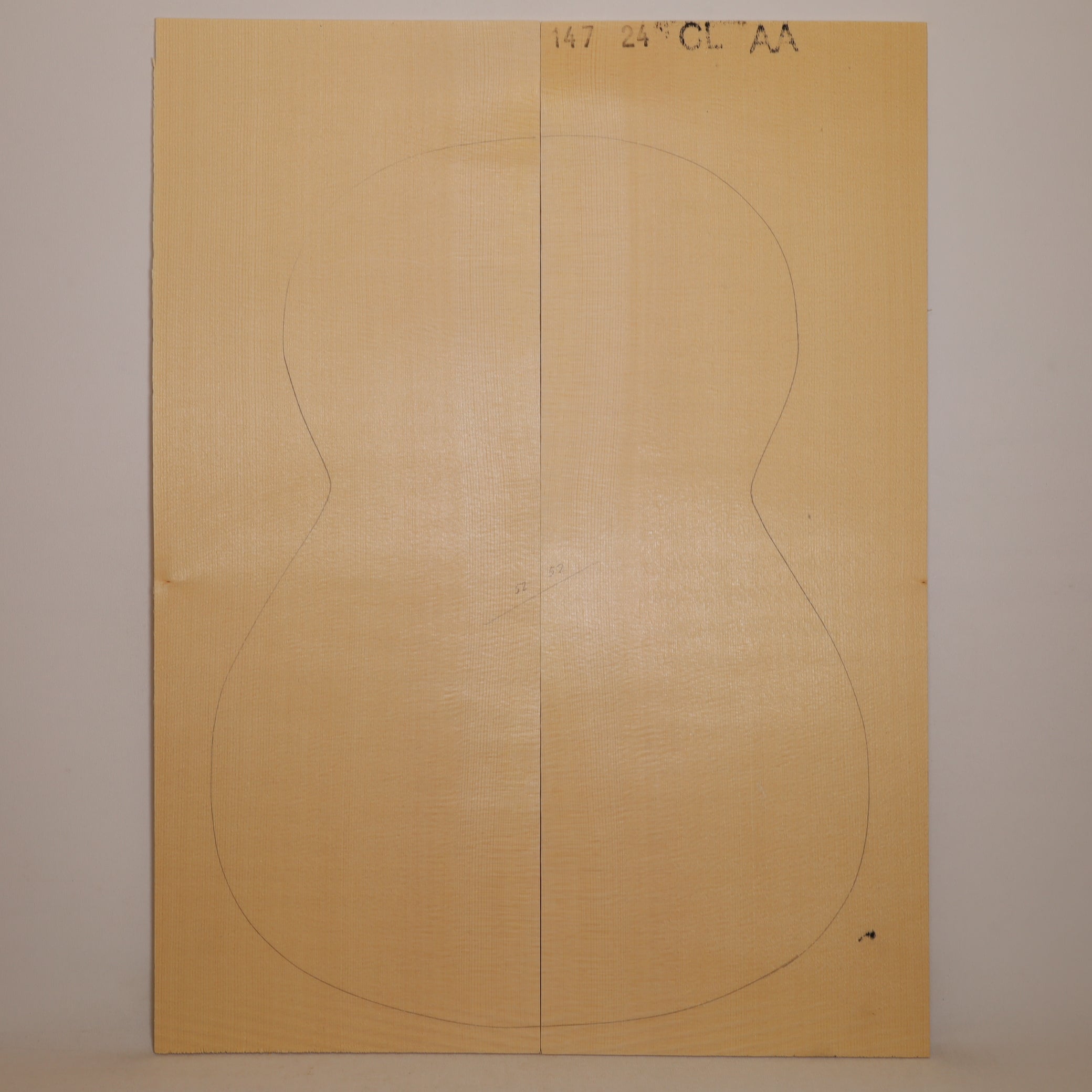 Spruce Top for Classical Guitar AA (no. 1026)
