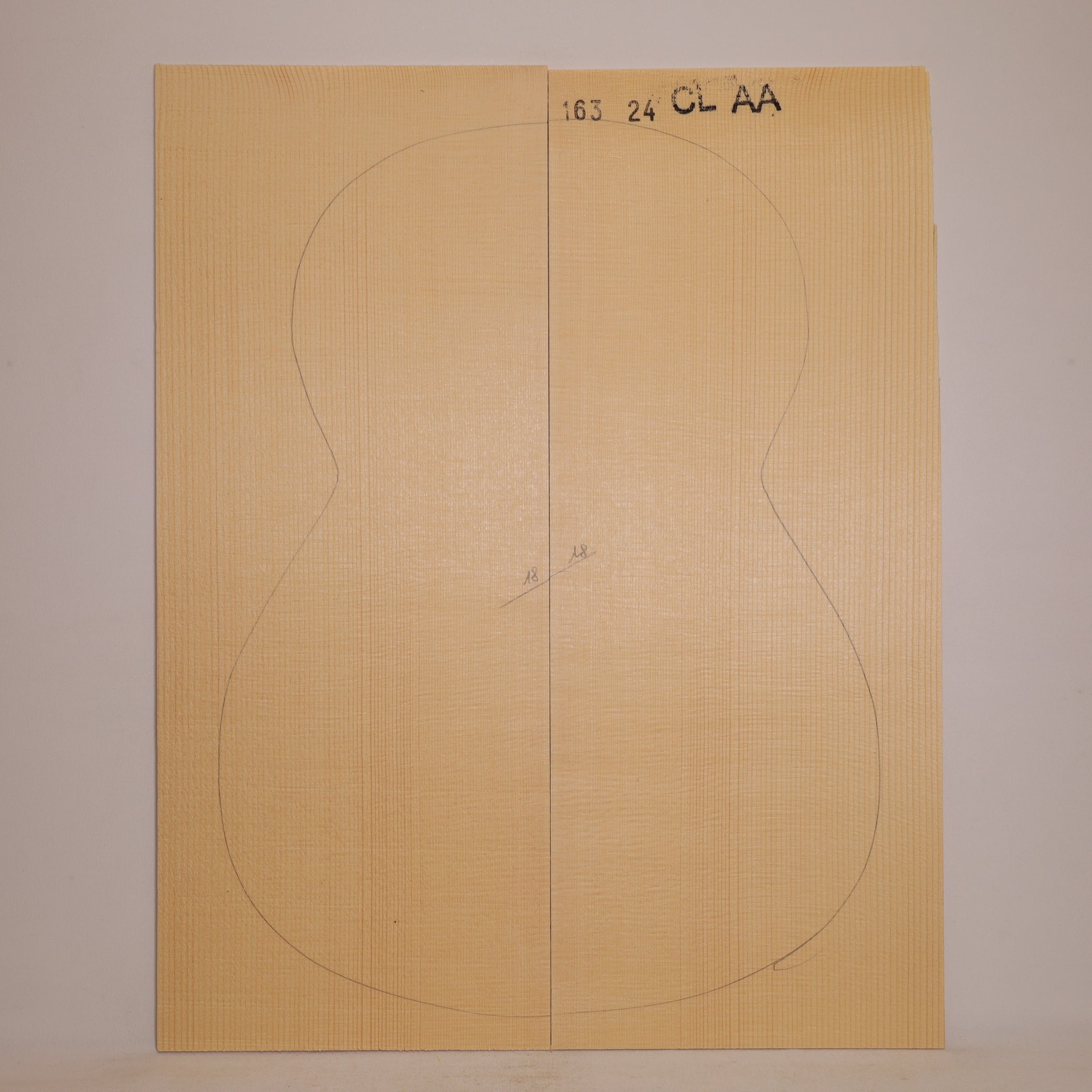 Spruce Top for Classical Guitar AA (no. 1482)