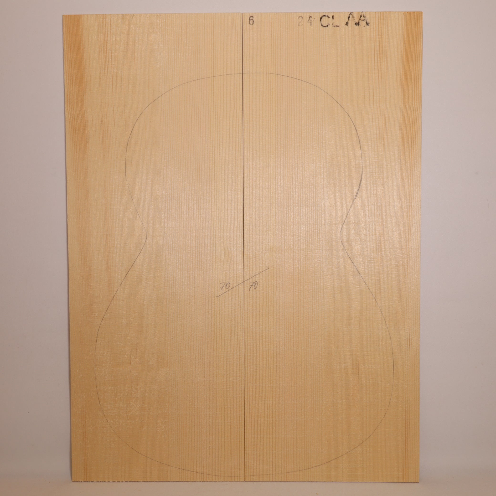 Spruce Top for Classical Guitar AA (no. 1714)