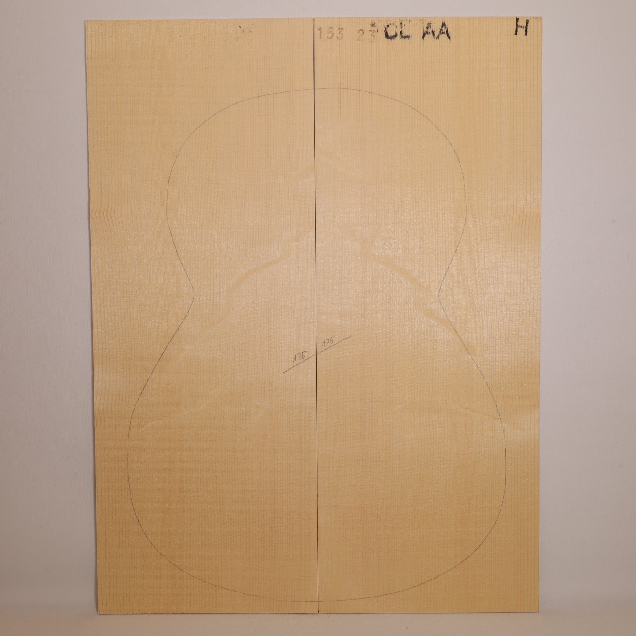 Spruce Top for Classical Guitar AA (no. 1723)