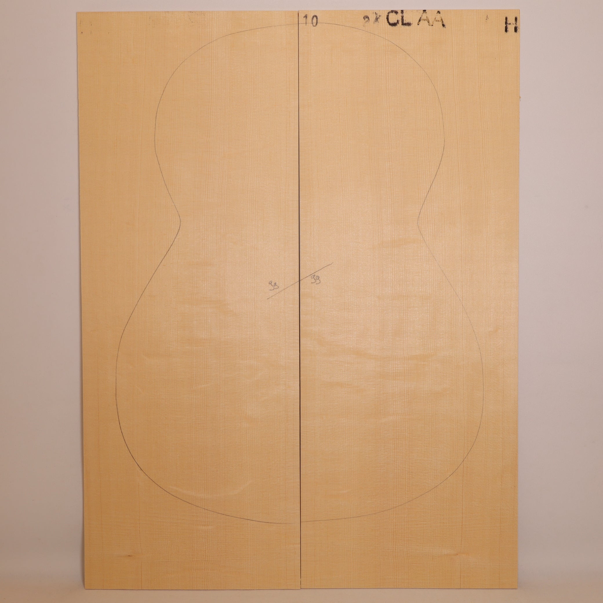 Spruce Top for Classical Guitar AA (no. 1739)