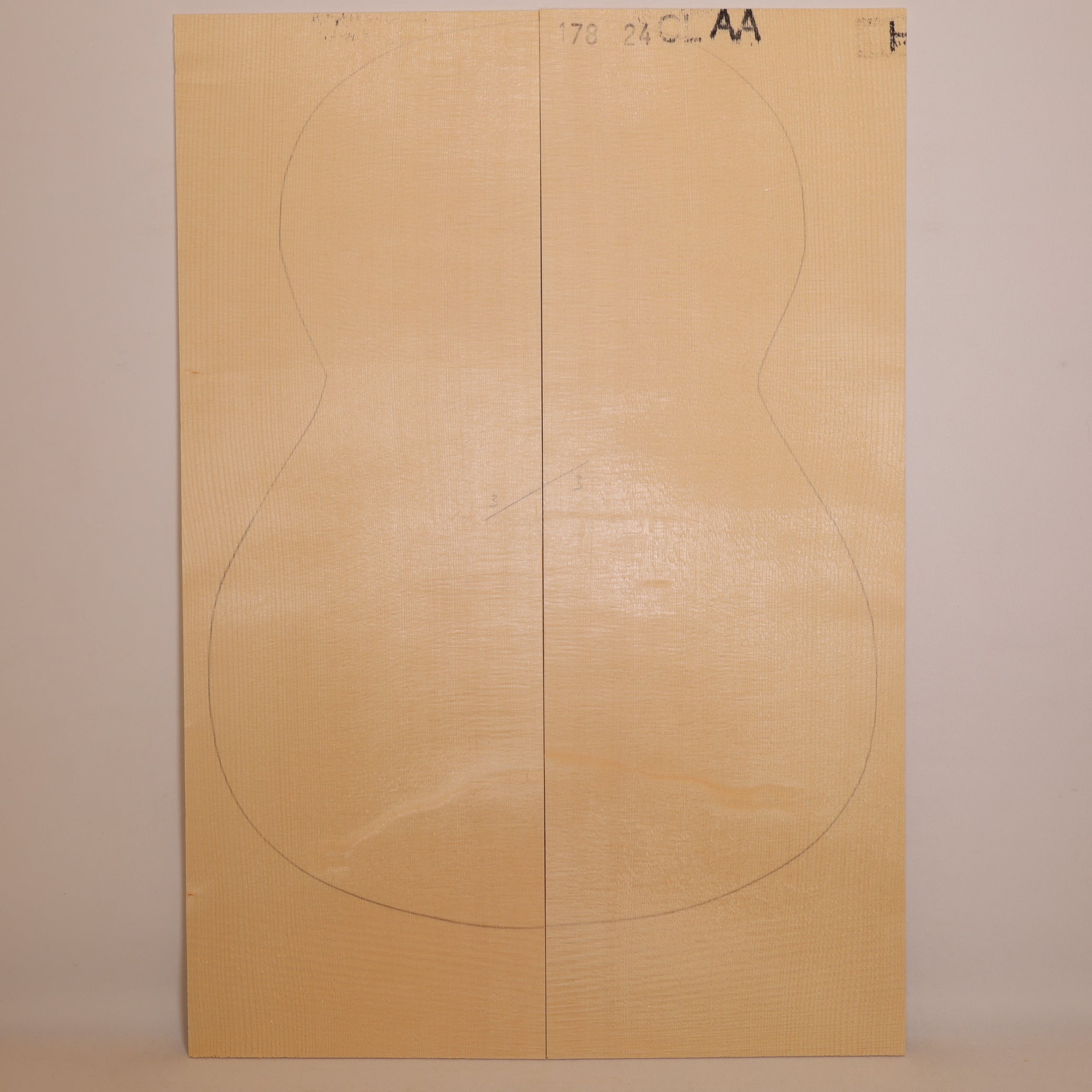 Spruce Top for Classical Guitar AA (no. 1747)