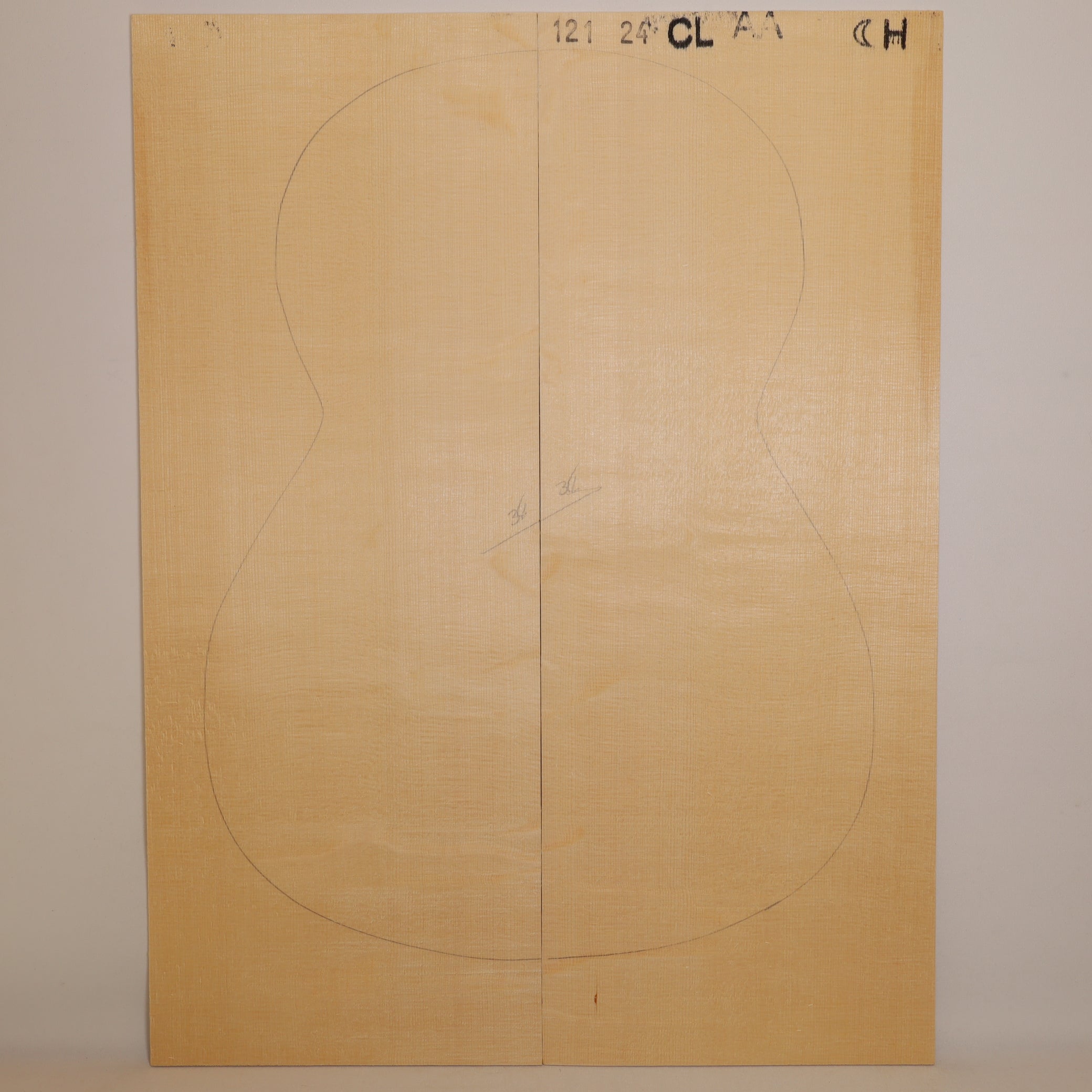 Spruce Top for Classical Guitar AA (no. 1759)