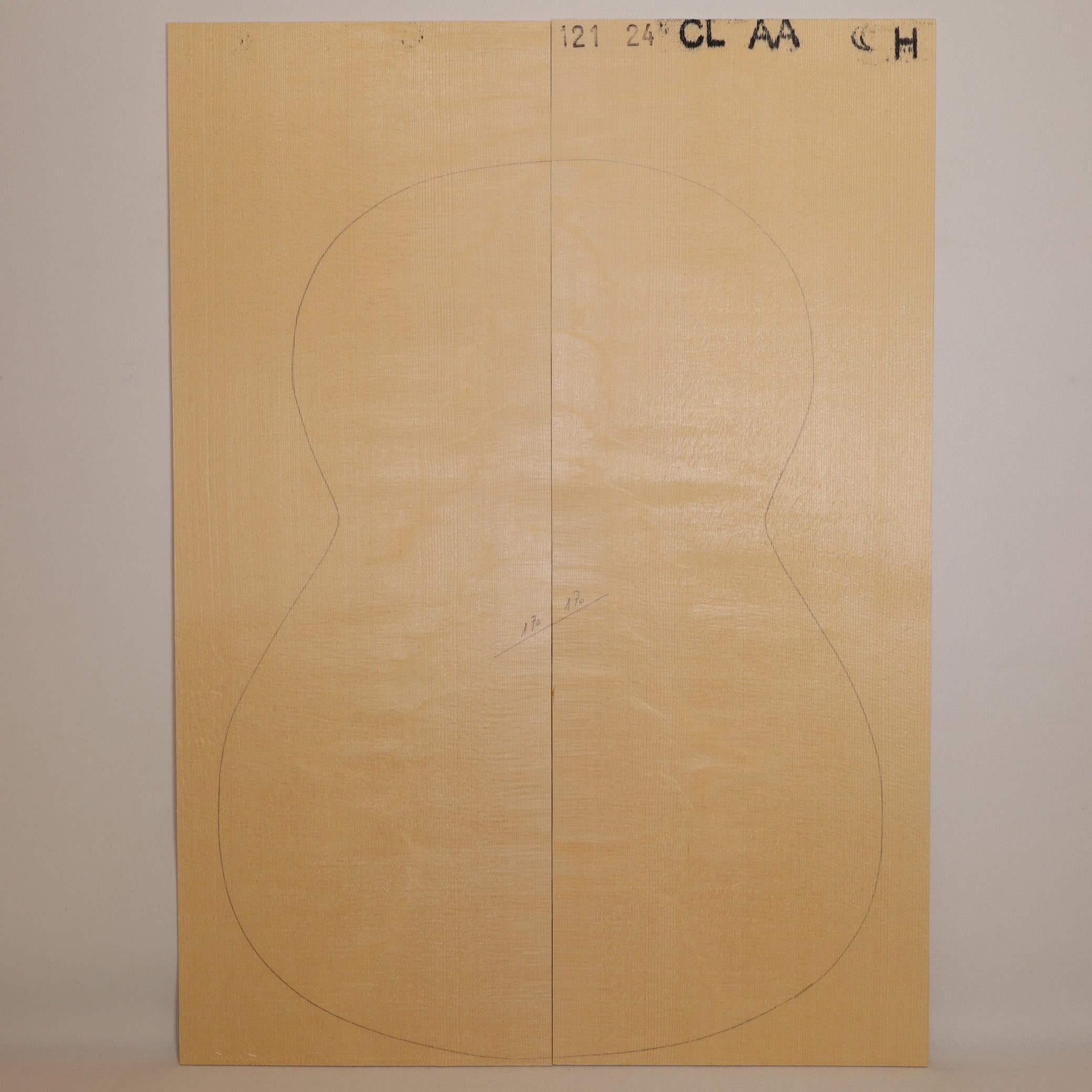 Spruce Top for Classical Guitar AA (no. 1760)