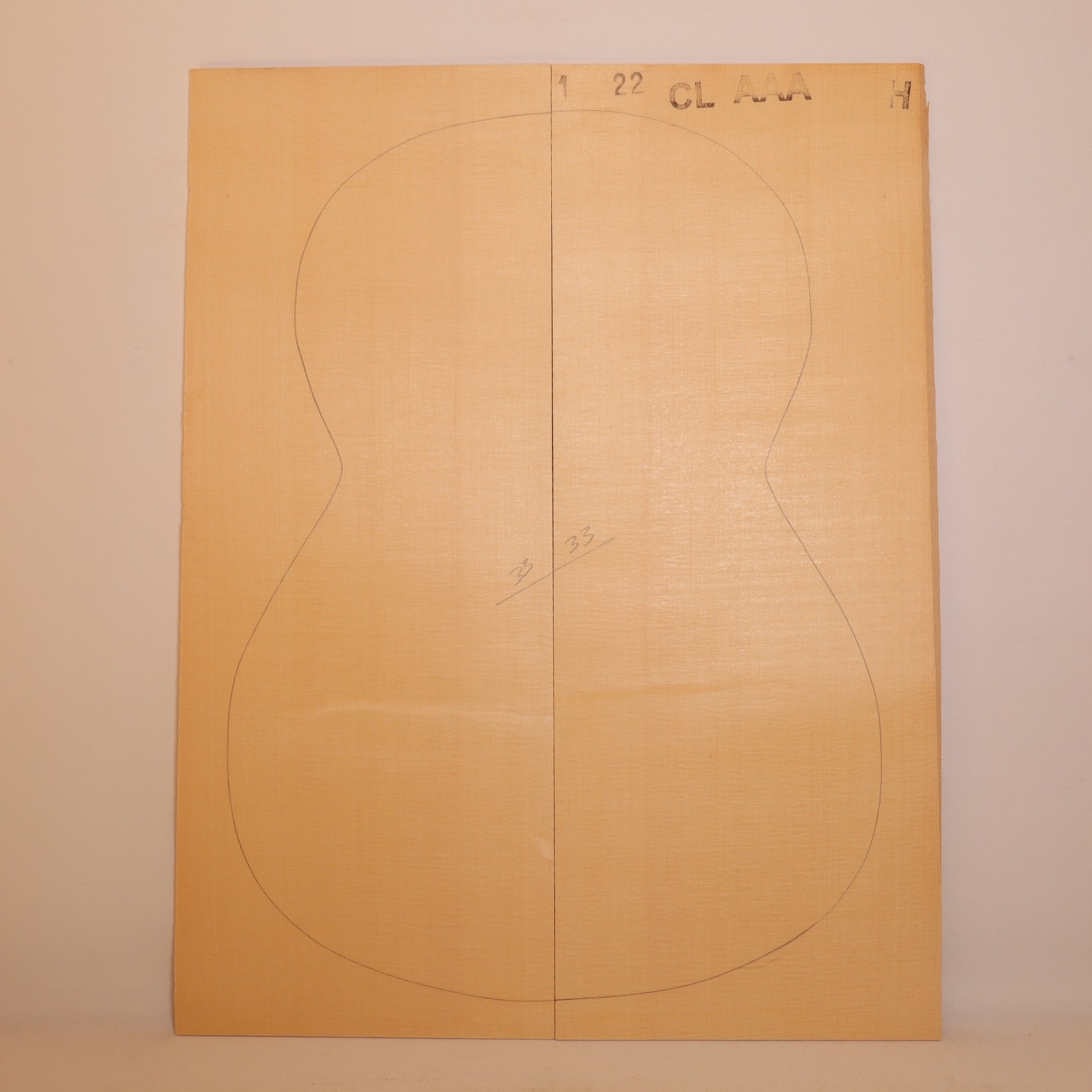 Spruce Top for Classical Guitar AAA (no. 1793)