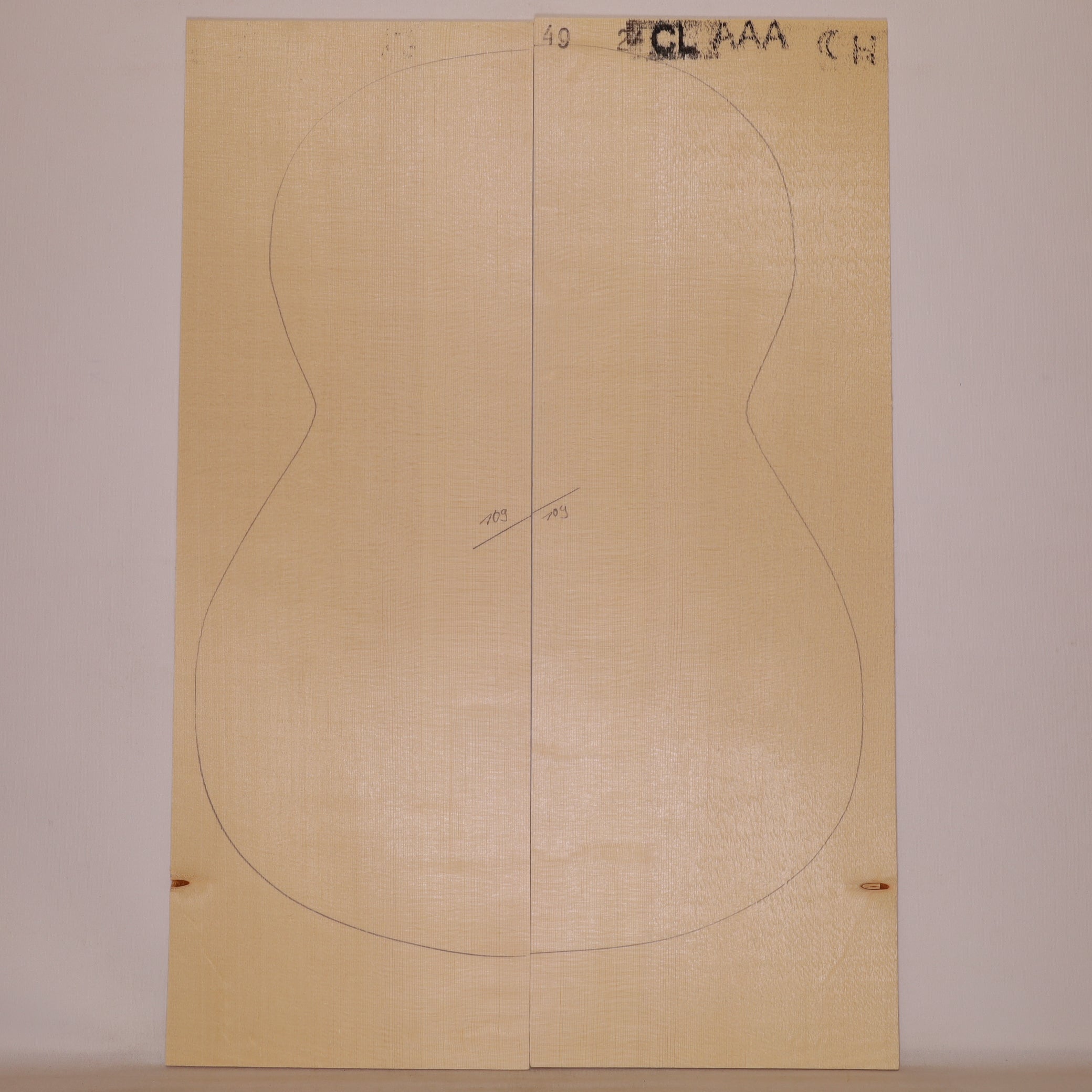 Spruce Top for Classical Guitar AAA (no. 1268)