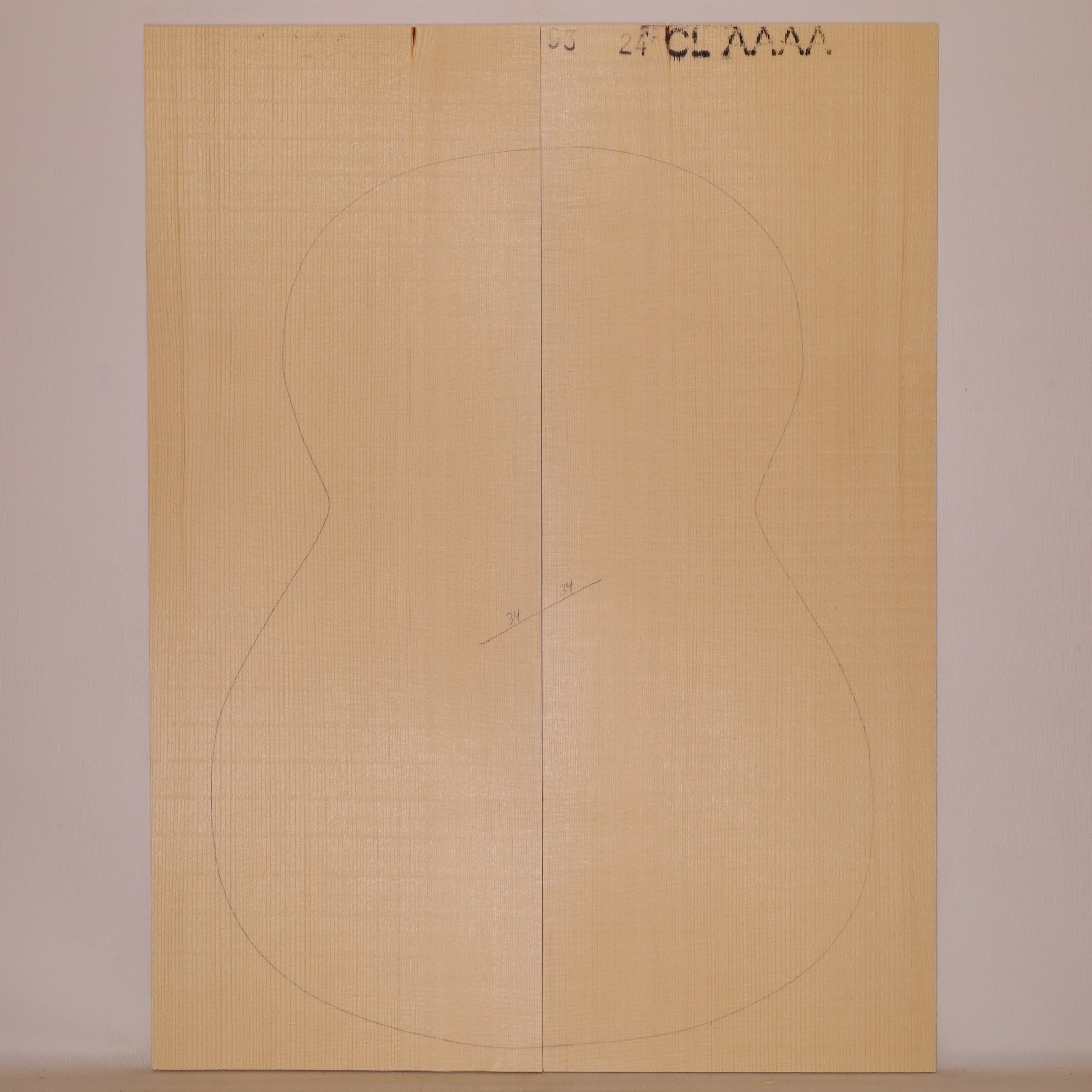 Spruce Top for Classical Guitar AAAA (no. 1294)