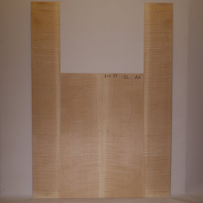 Ahorn Set (Boden/Zargen) für klassische Gitarre AA (Nr. 2030)